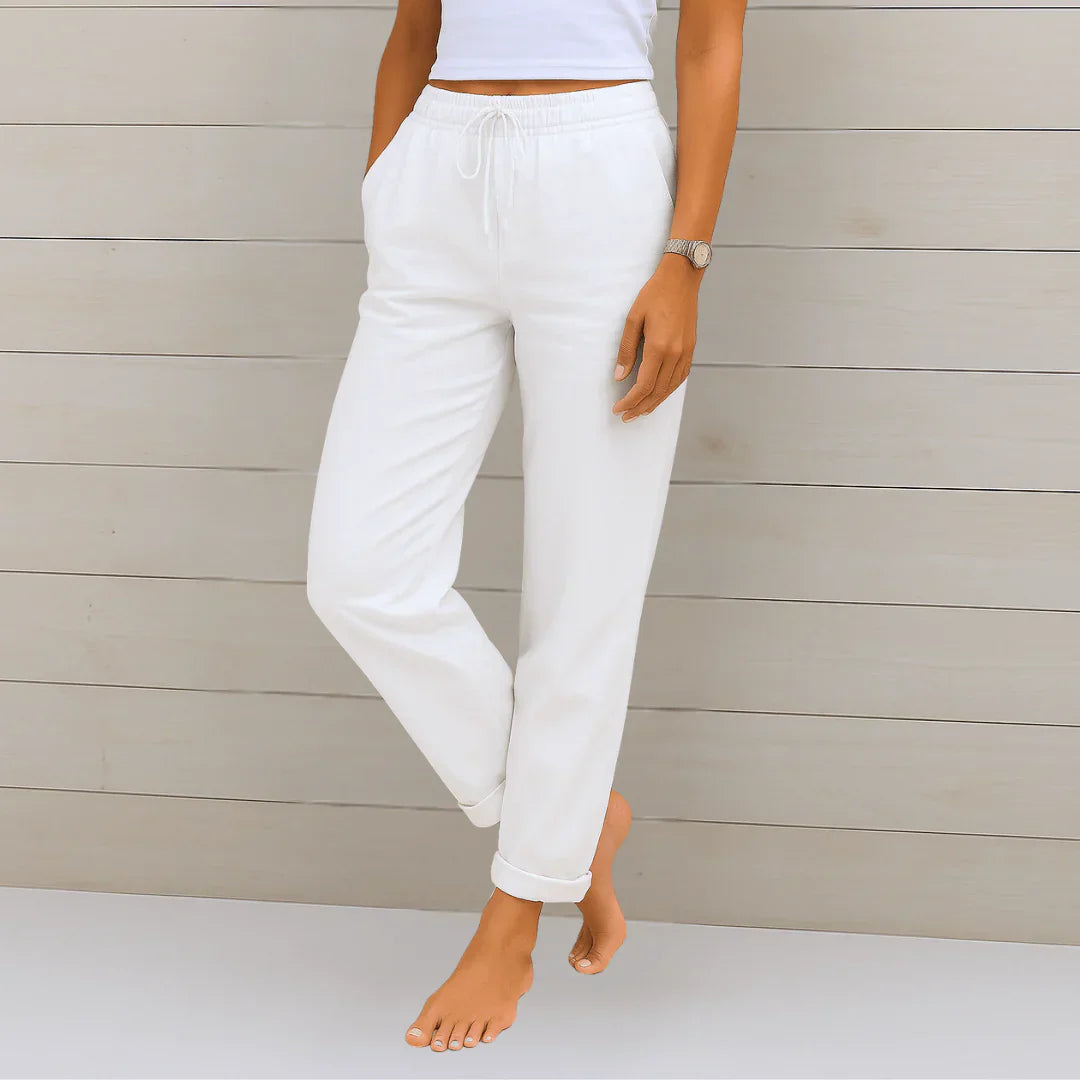 Chiara | pantaloni di lino