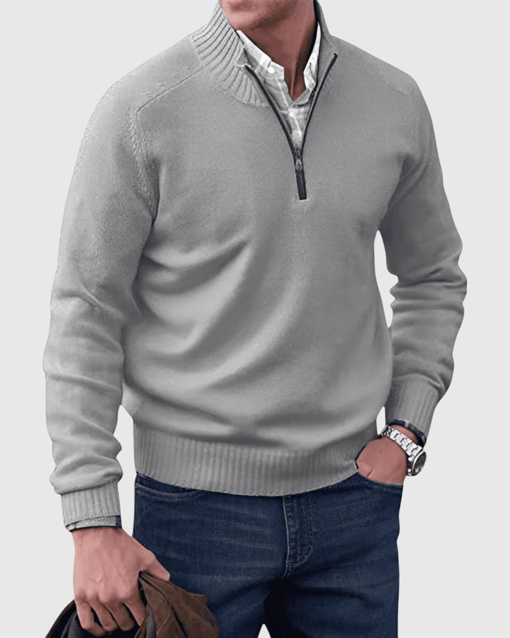 Václav | Cardigan con zip