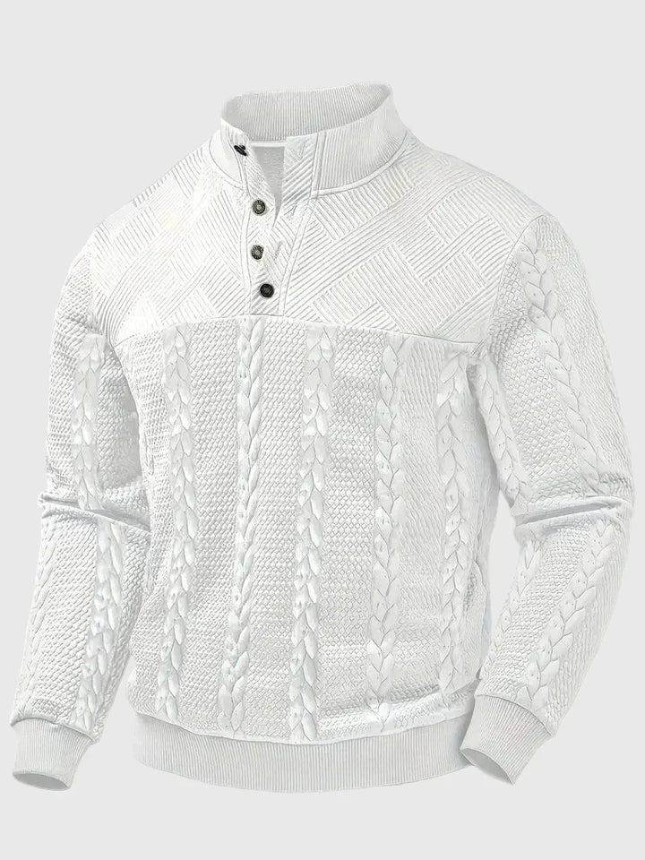 Dawson - Maglione Henley a maniche lunghe a righe