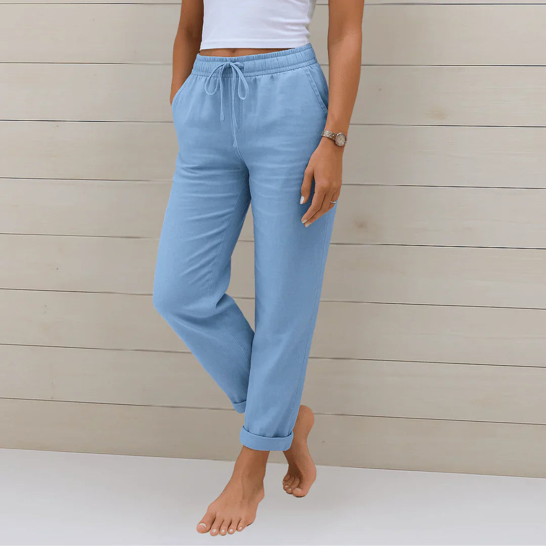 Chiara | pantaloni di lino