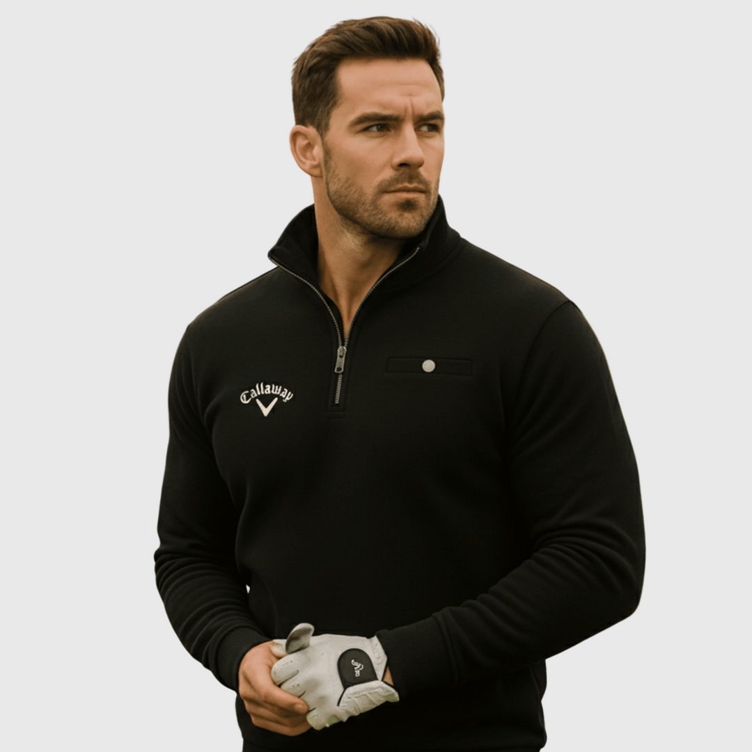 Callaway Heritage Polo Shirt con zip