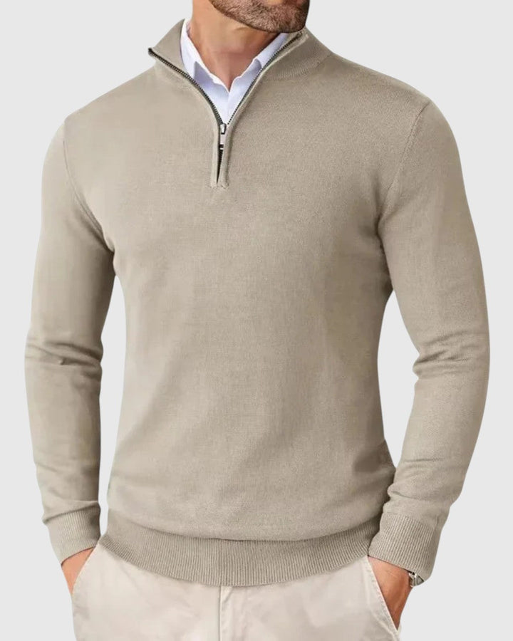 Bohumil | Maglione con zip Romeu