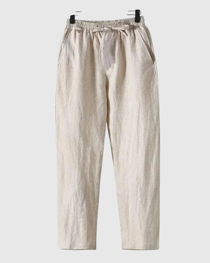 Hanuš | Pantaloni in Lino Palm Springs