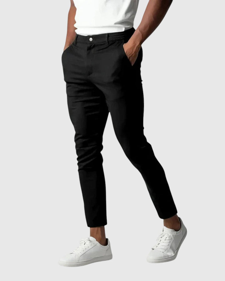 Romanek | Pantaloni Elio Stretch in Cotone