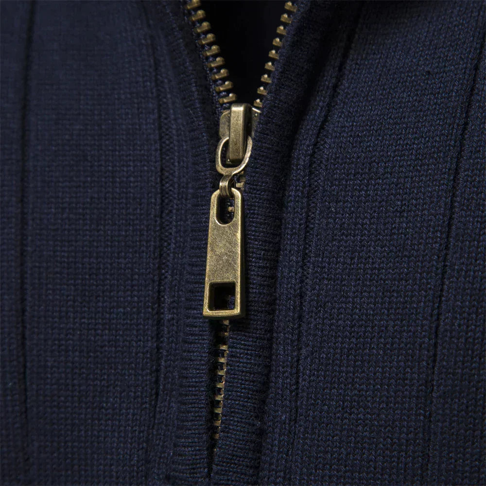 Richard | Maglione con zip al collo