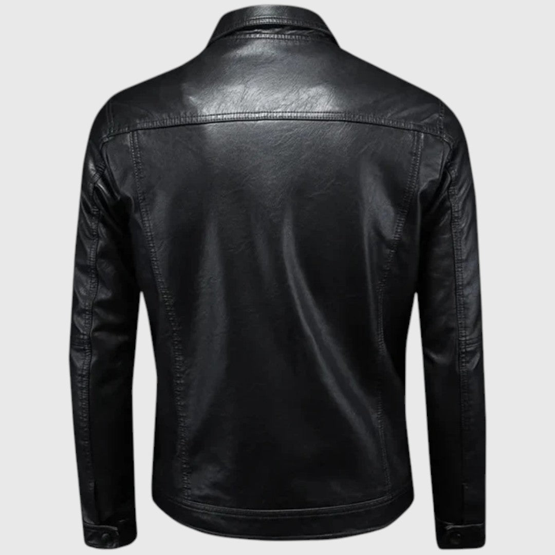 Cezary – Giacca in pelle Rider