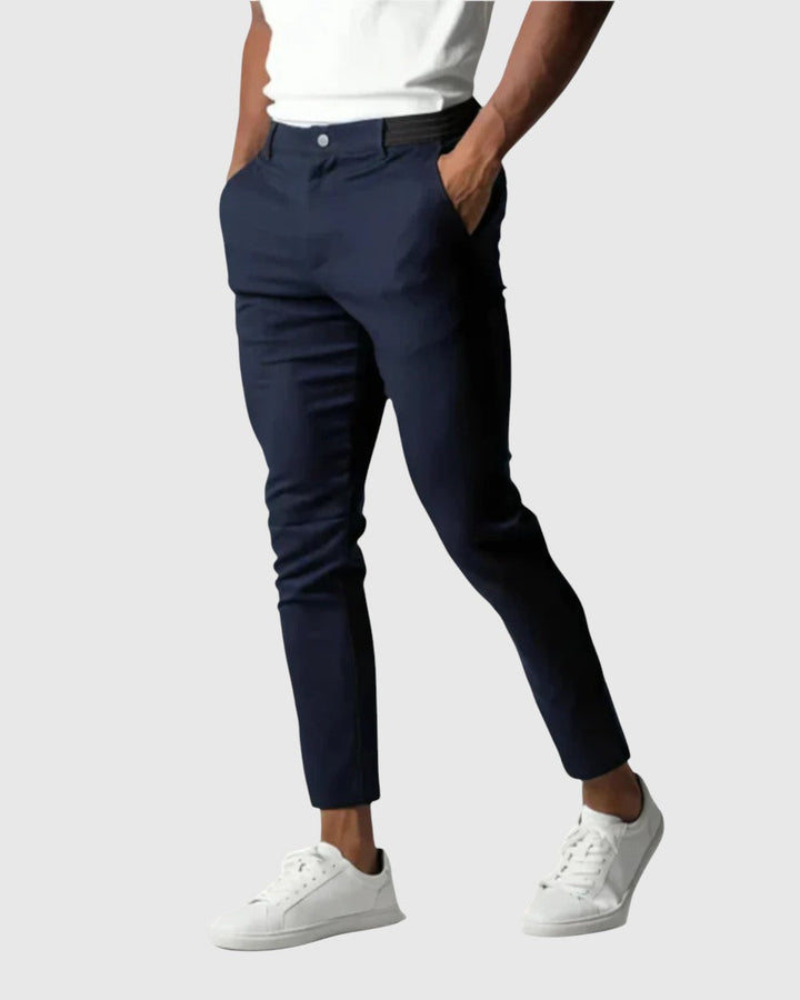 Romanek | Pantaloni Elio Stretch in Cotone
