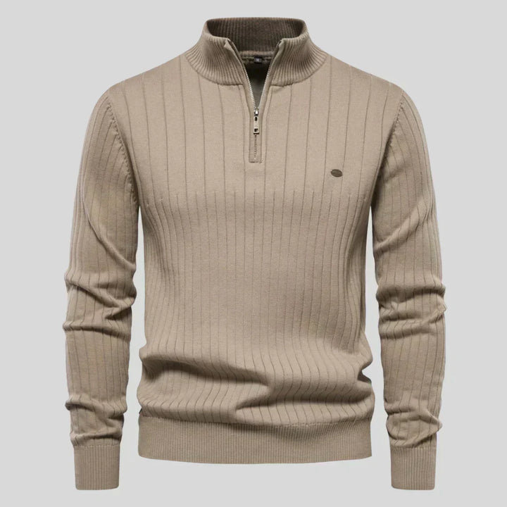 Richard | Maglione con zip al collo