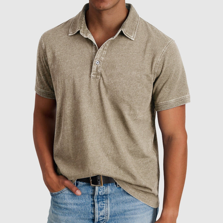 Erik | Polo vintage con bottoni