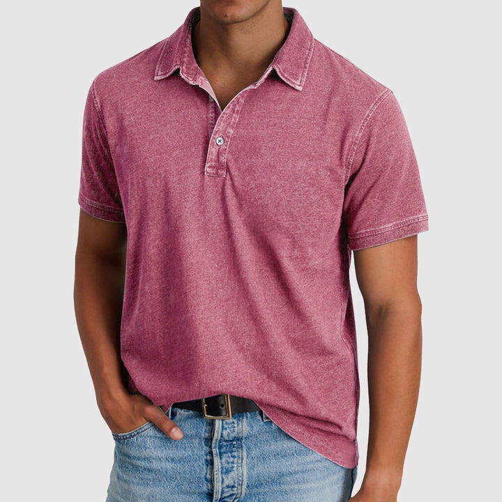 Erik | Polo vintage con bottoni
