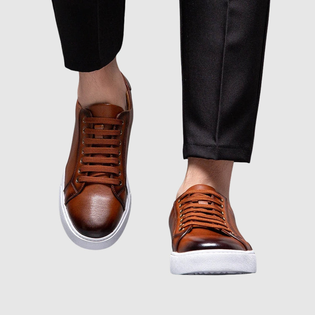 Tomáš - Scarpe ortopediche in pelle da uomo