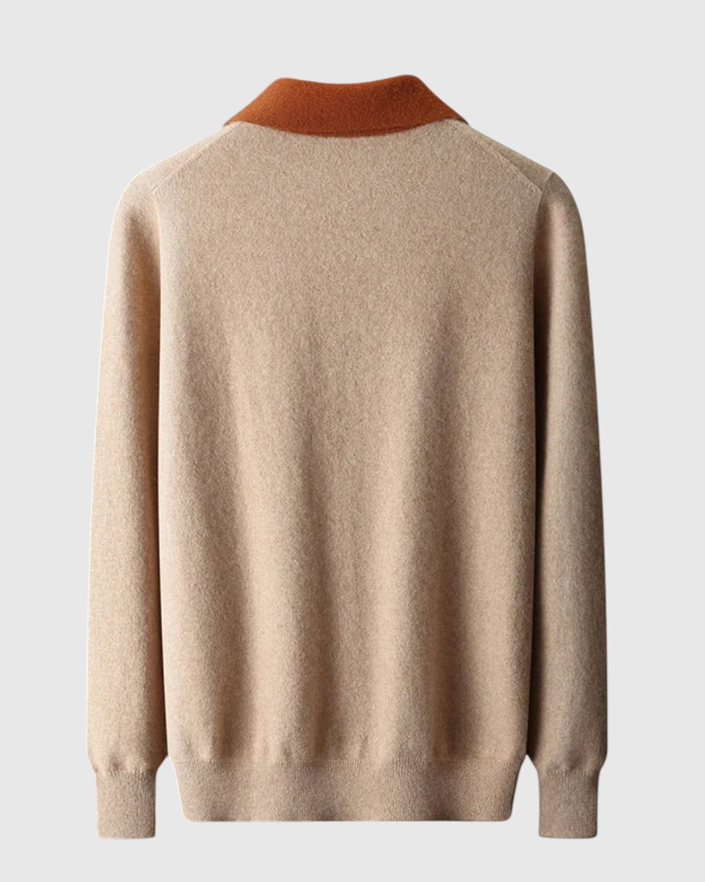 Perla - Polo Castelle con zip in cashmere