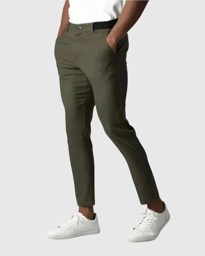 Romanek | Pantaloni Elio Stretch in Cotone