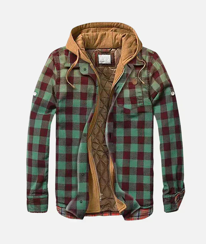 Daniel | Giacca patchwork a quadri urbana