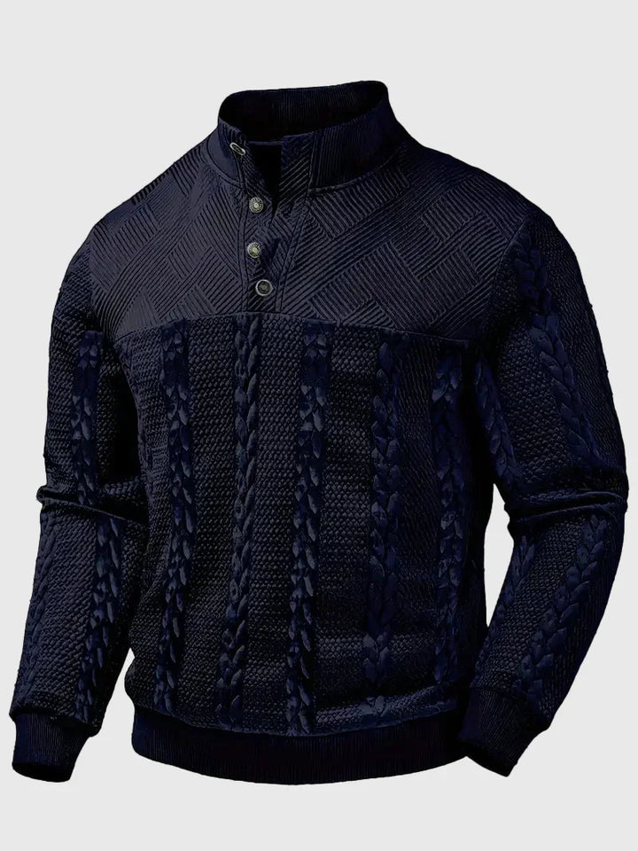 Dawson - Maglione Henley a maniche lunghe a righe