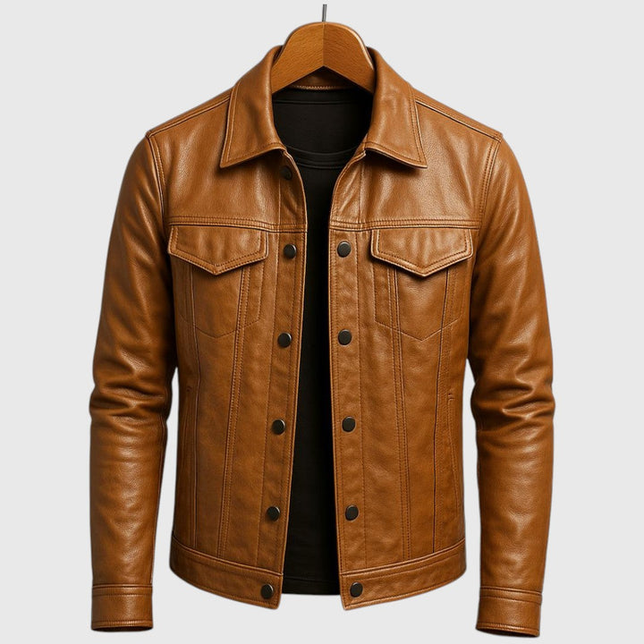Cezary – Giacca in pelle Rider