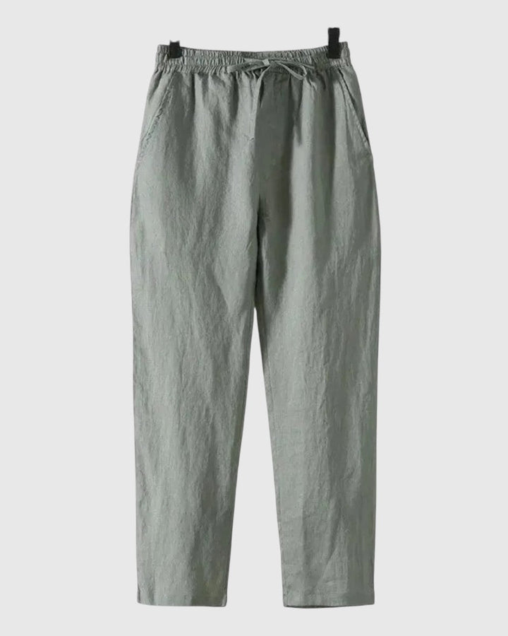 Hanuš | Pantaloni in Lino Palm Springs