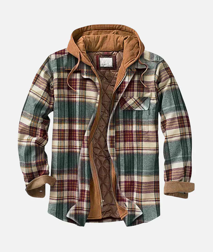 Daniel | Giacca patchwork a quadri urbana