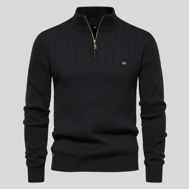 Richard | Maglione con zip al collo