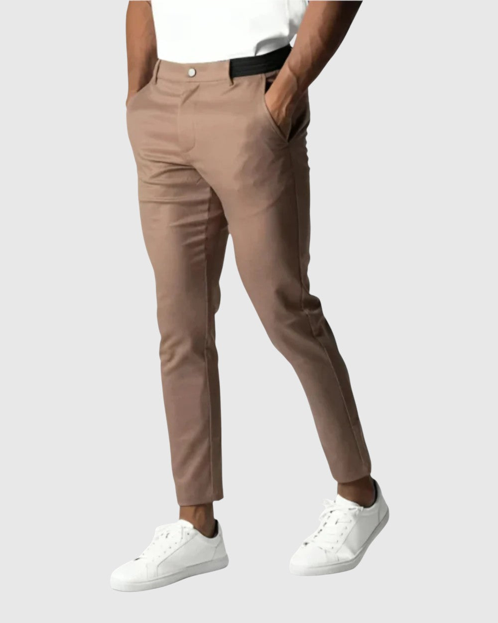 Romanek | Pantaloni Elio Stretch in Cotone