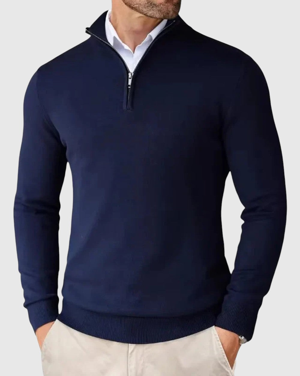 Bohumil | Maglione con zip Romeu