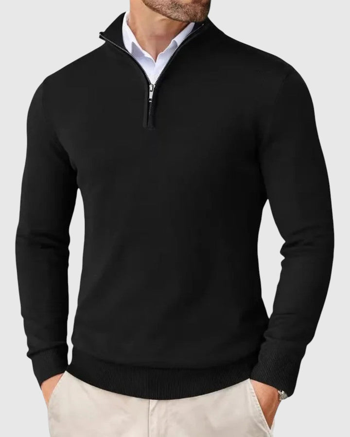 Bohumil | Maglione con zip Romeu