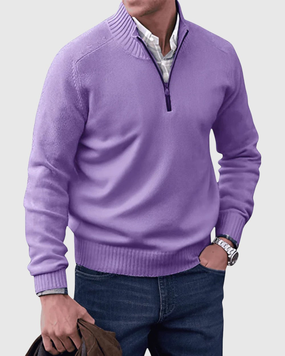 Václav | Cardigan con zip