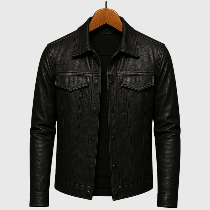 Cezary – Giacca in pelle Rider