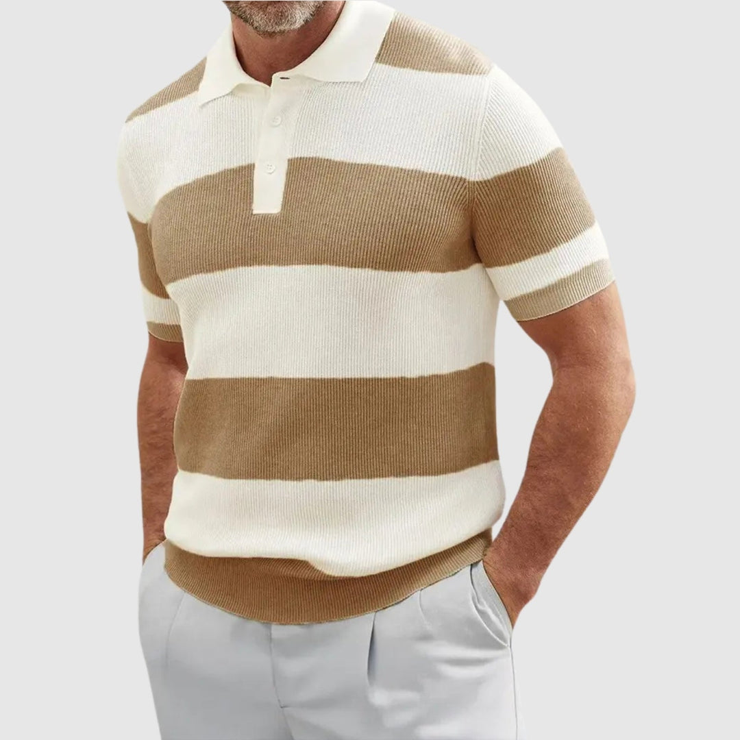 Dalibor | Polo a righe con costine