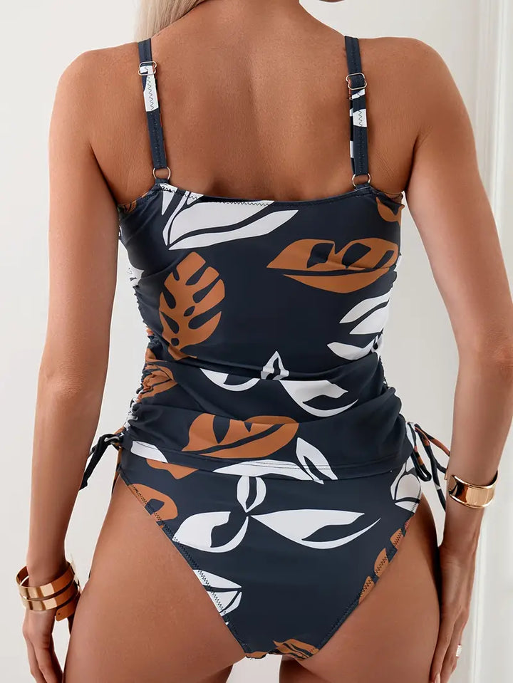 Rosia™ | Bikini con Stampa Tropicale a Foglie