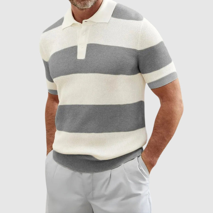 Dalibor | Polo a righe con costine