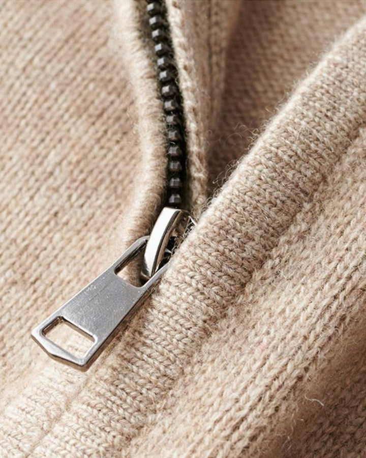 Lukášek | Maglione elegante con zip