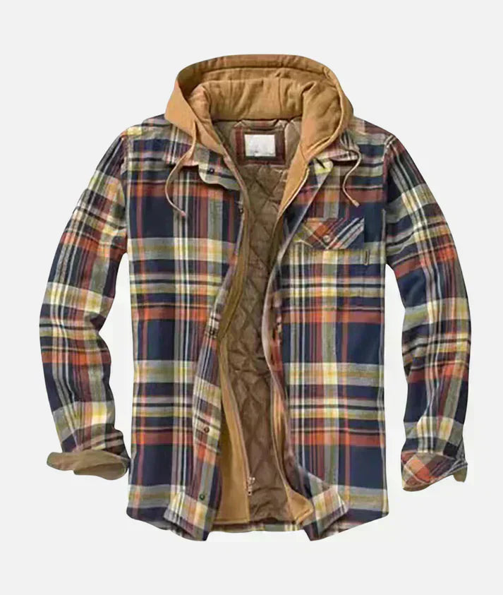 Daniel | Giacca patchwork a quadri urbana