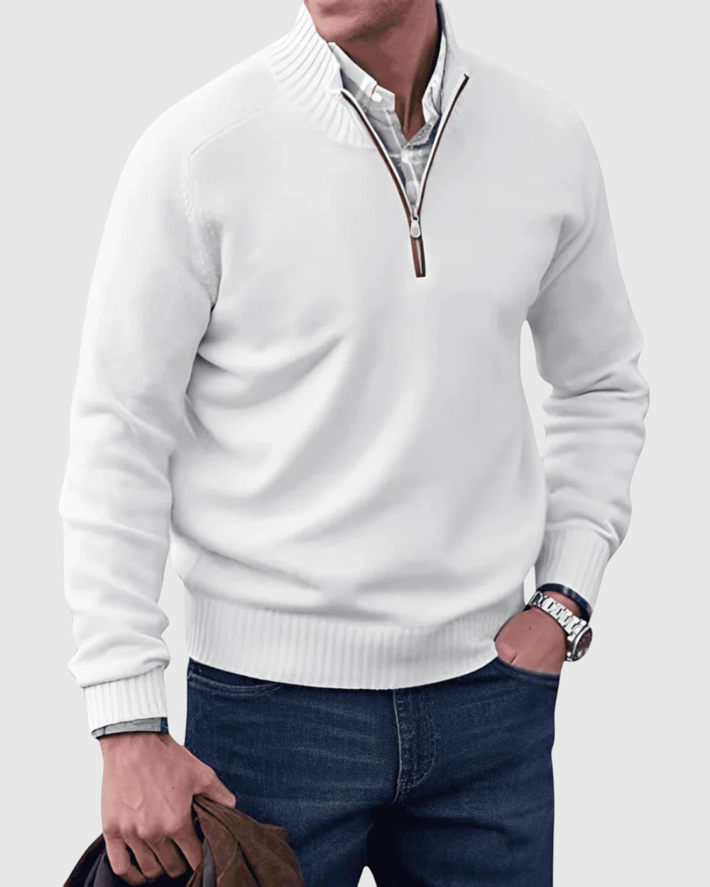 Václav | Cardigan con zip