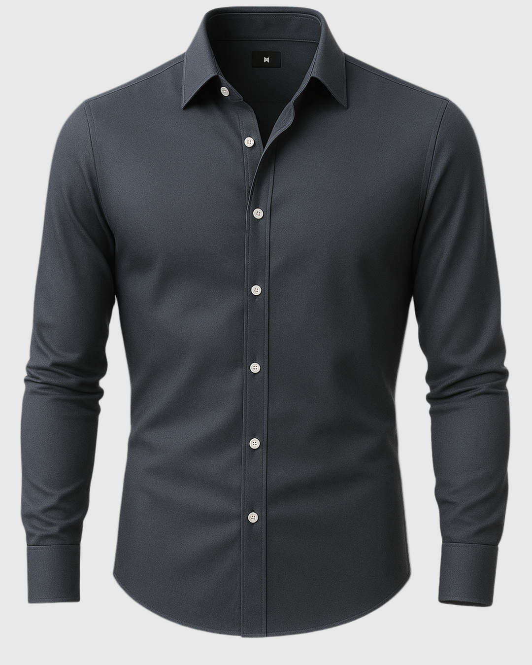 Václav | Camicia elegante in tessuto elastico senza pieghe