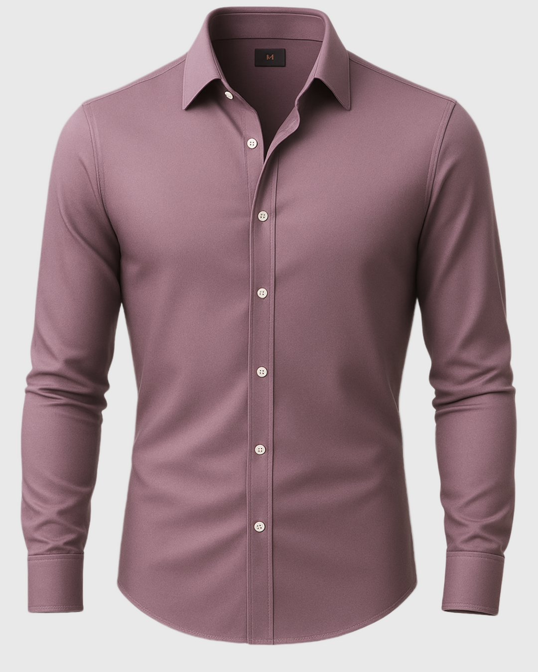 Václav | Camicia elegante in tessuto elastico senza pieghe