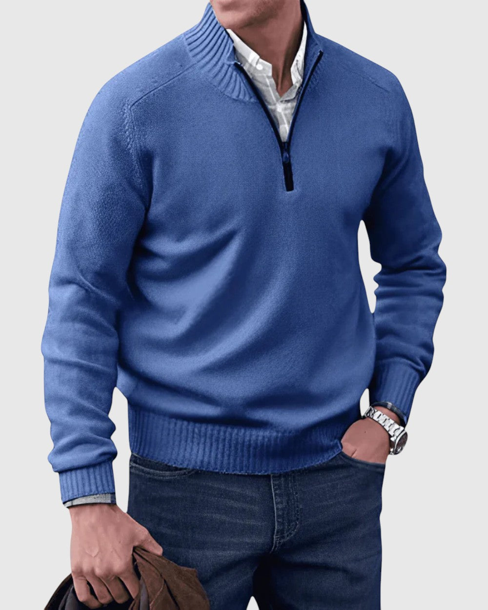 Václav | Cardigan con zip
