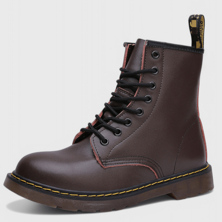 Addison™ | Eleganti stivali alti in pelle vegana
