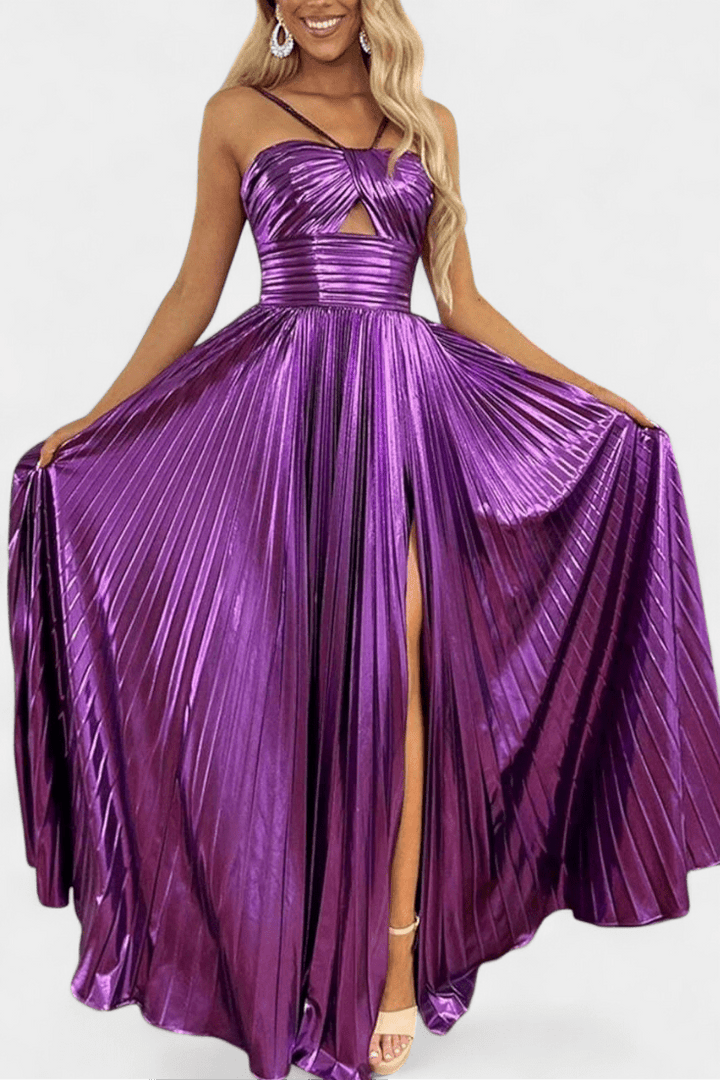 Aikaterini™ | Abito maxi lucido