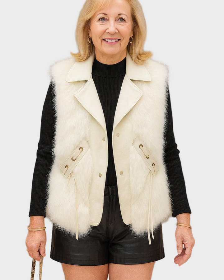 Alina™ giacca in pelle – Stile e senza tempo