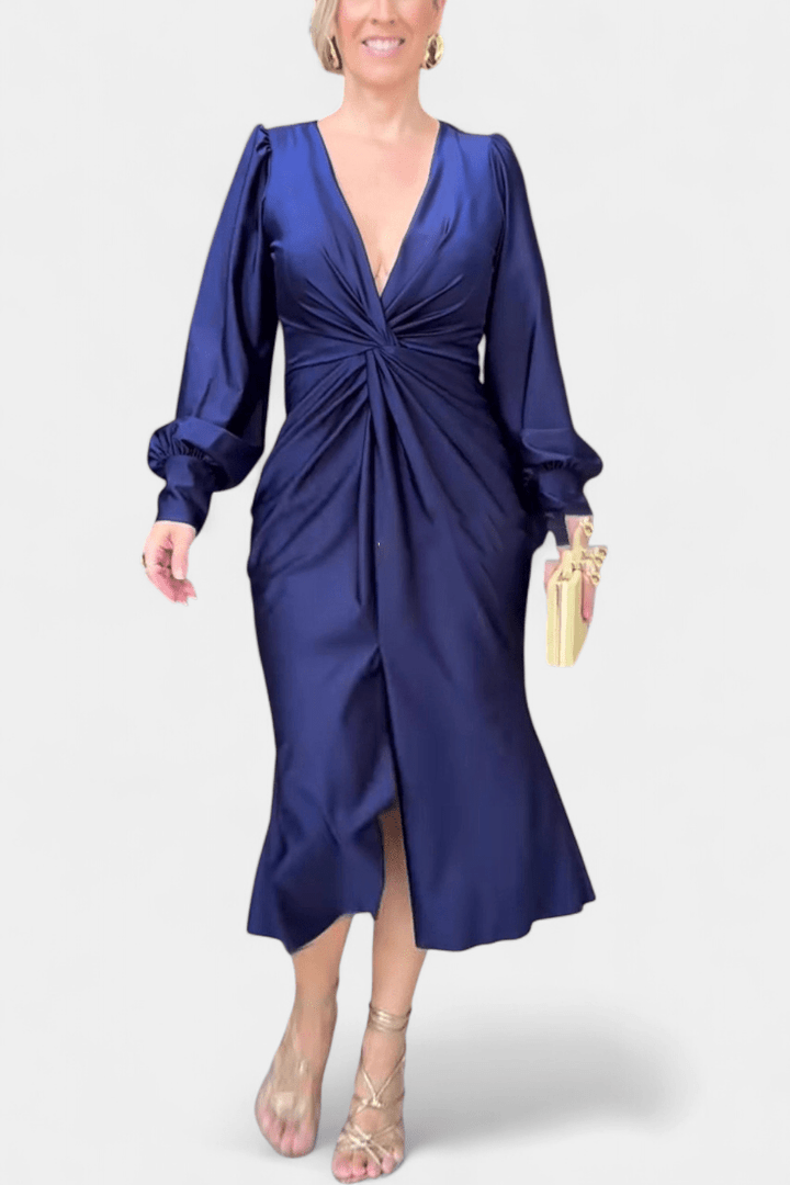 Alouette™ | Abito elegante con scollo a V