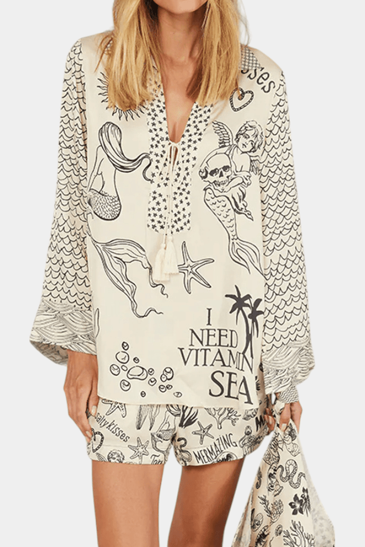 Amalia Set a Maniche Lunghe