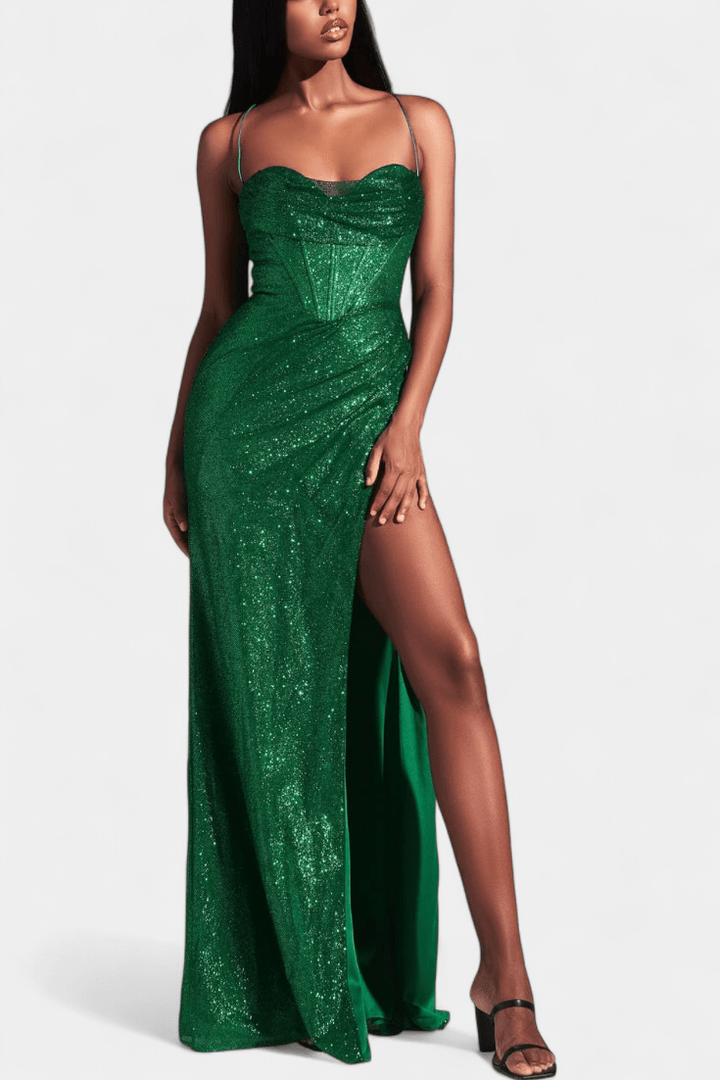 Armoni™ | Abito a corsetto con spalline a spaghetti