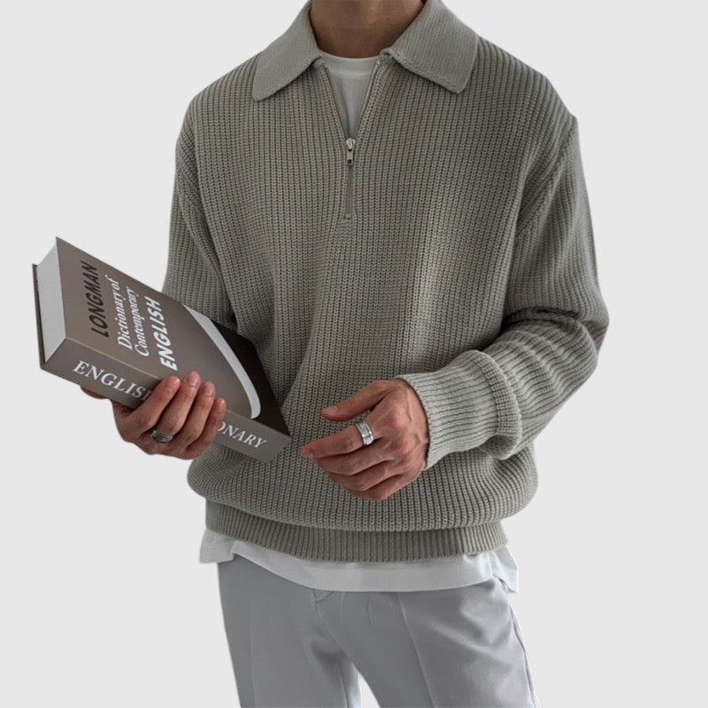 Stanislav | Felpa con zip Monaco
