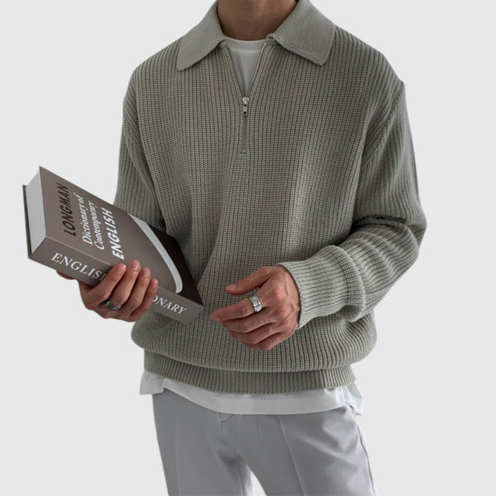 Stanislav | Felpa con zip Monaco