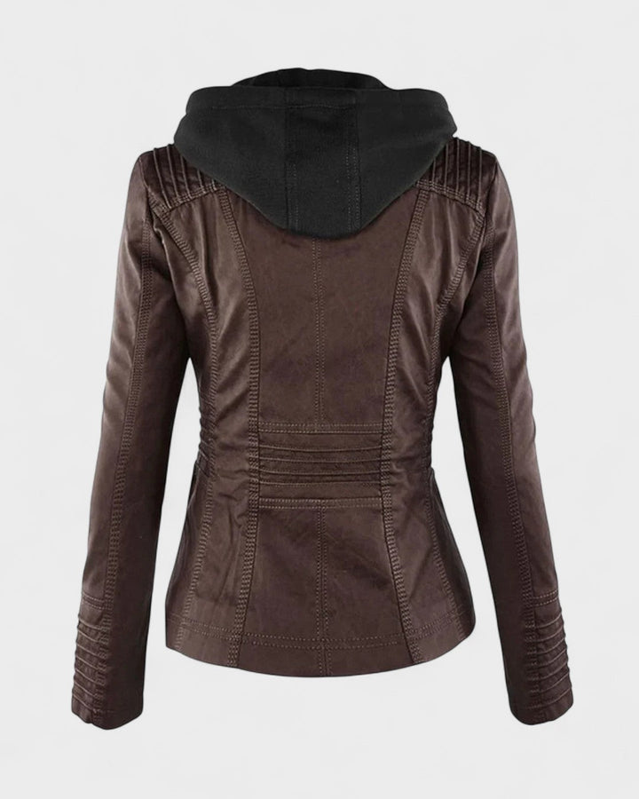 Klára™ | Giacca in pelle