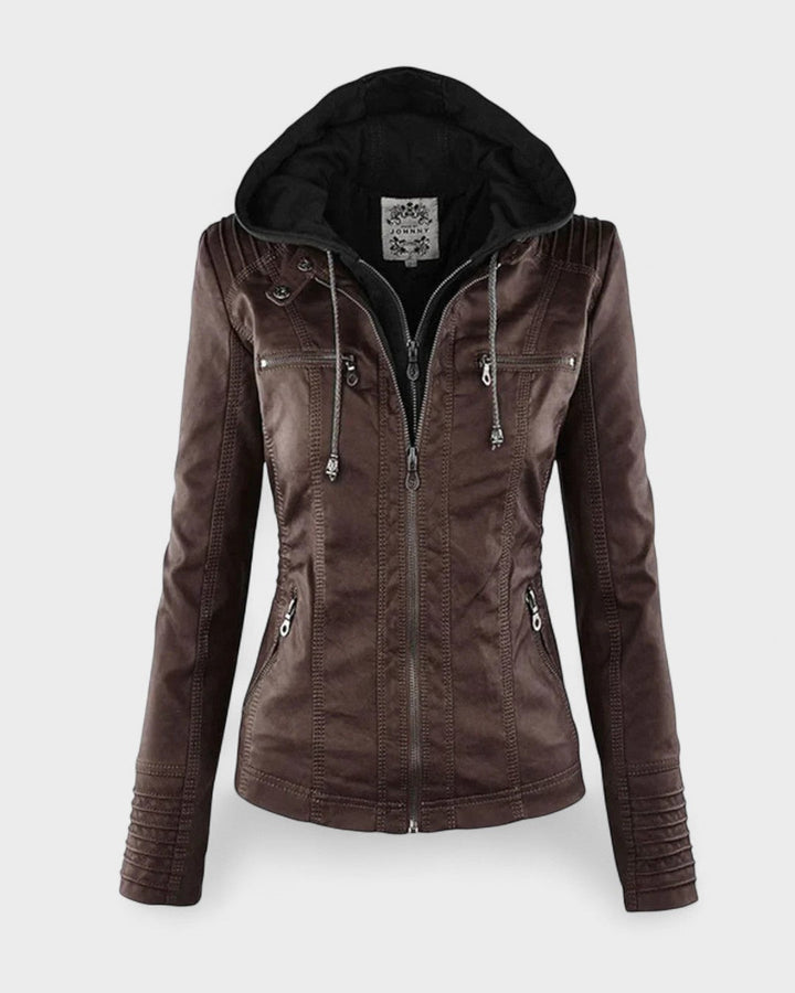 Klára™ | Giacca in pelle