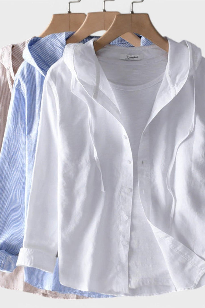 Clara - Felpa in cotone con cappuccio