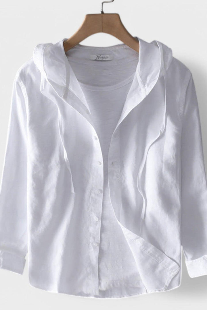 Clara - Felpa in cotone con cappuccio