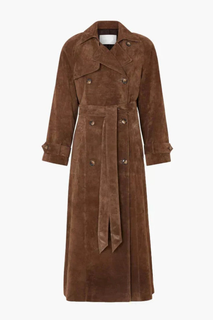 Cordula™ | Elegante trench in pelle